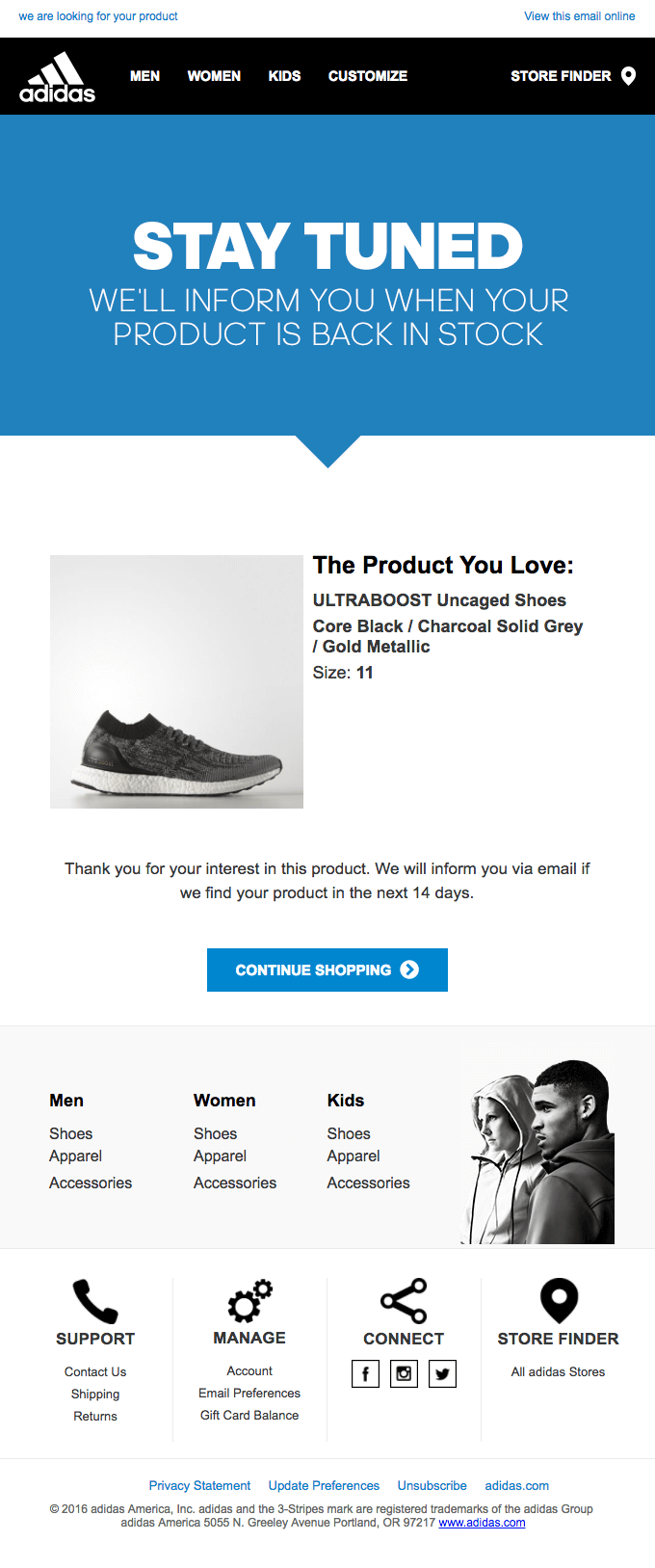 adidas email 