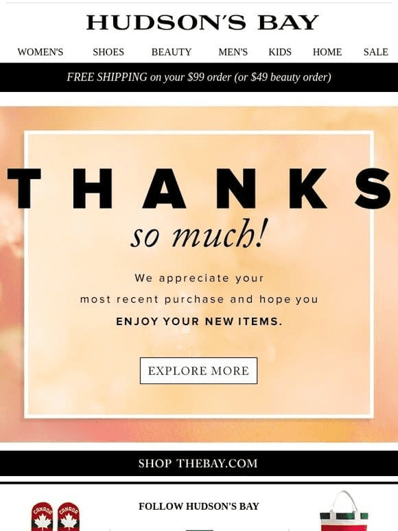 14 Thank You For Your Purchase Email Examples Tips Smartrmail