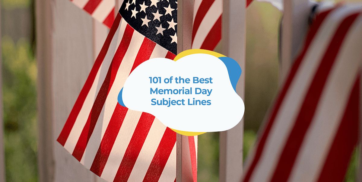 memorial day subject lines