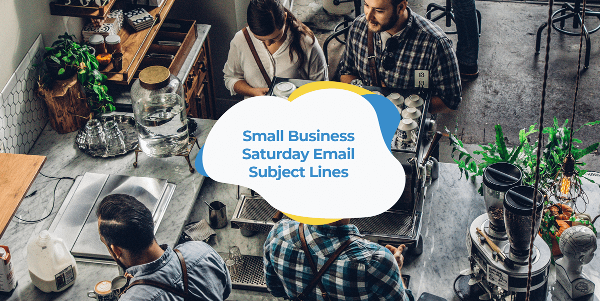 small business saturday email subject lines