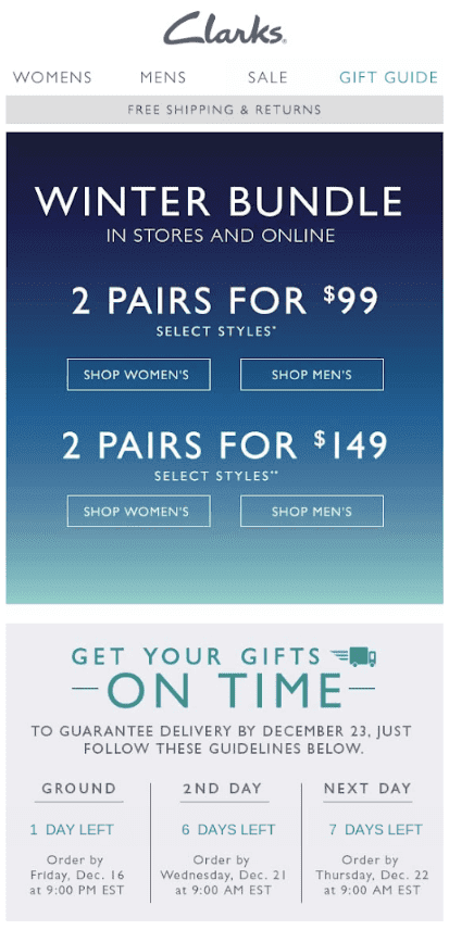 email campaign example